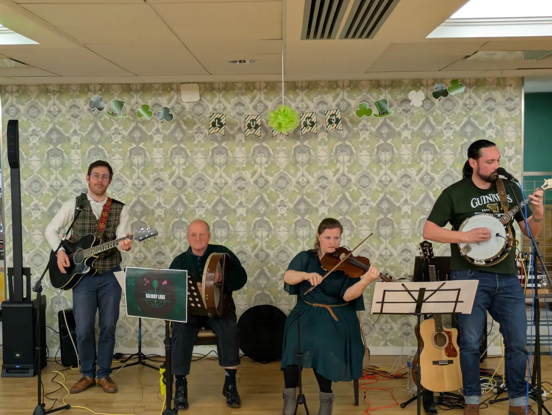 Groupe Irlandais Celtique