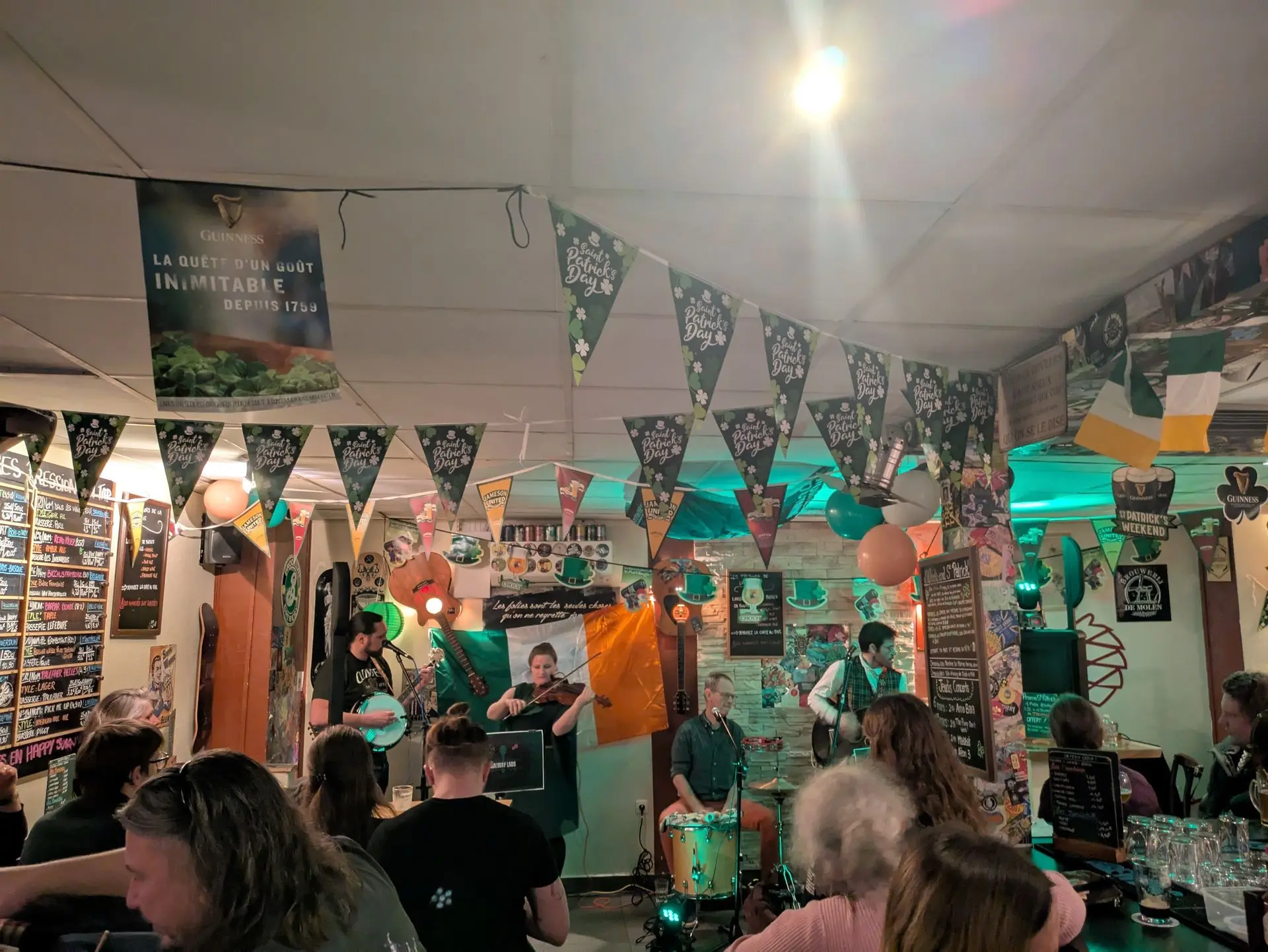 Groupe Irlandais Celtique